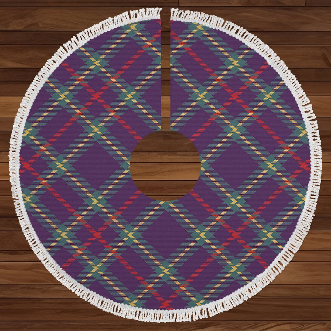 Wheadon Weathered Tartan Christmas Tree Skirt