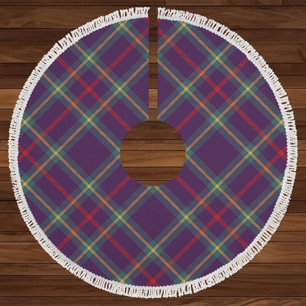 Wheadon Weathered Tartan Christmas Tree Skirt