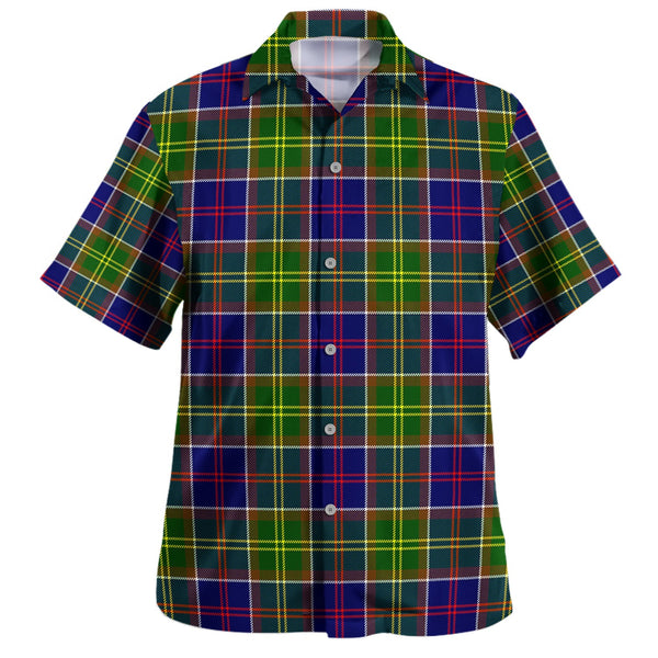 Whitefoord Modern Clan Badge Tartan Hawaiian Shirt