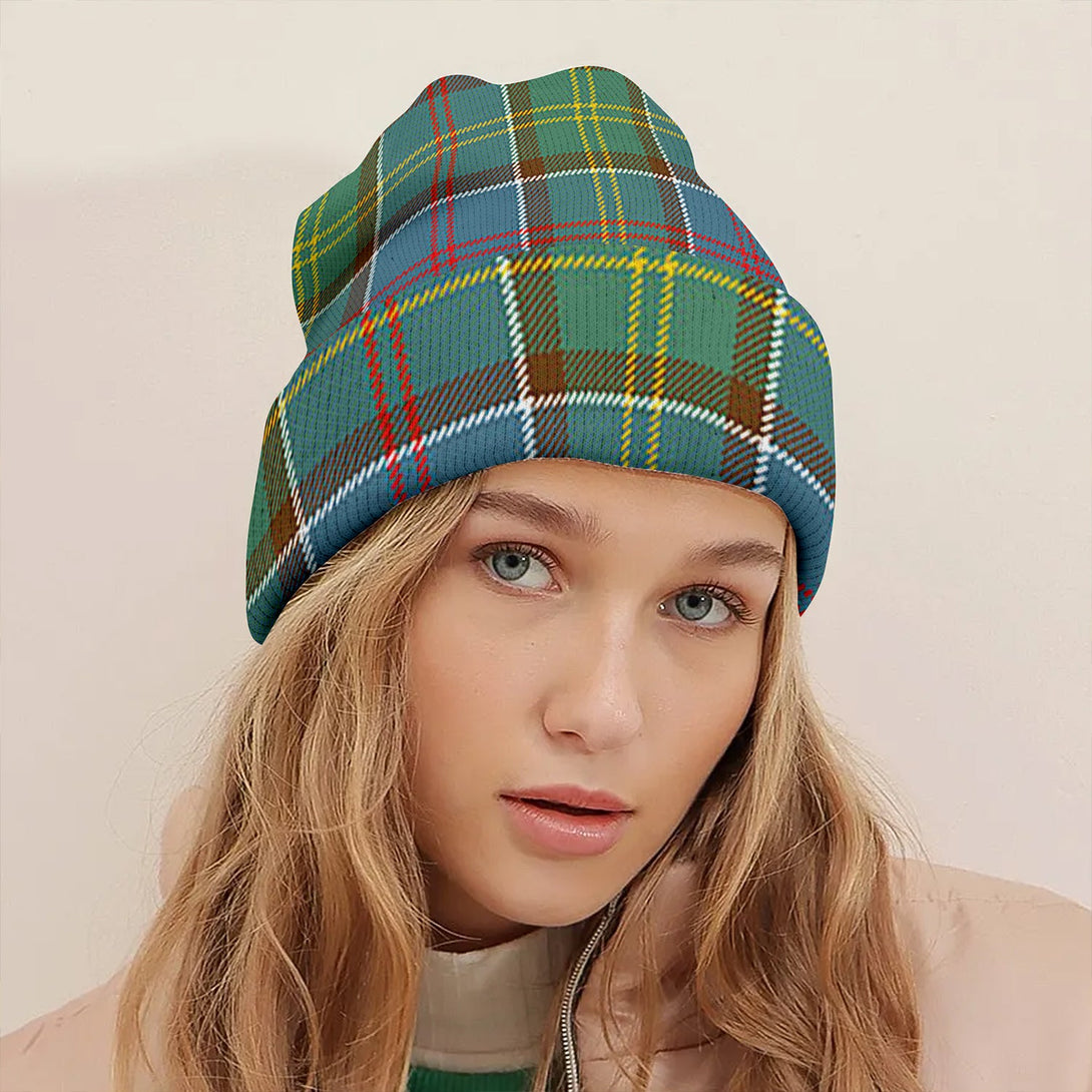 Whitelaw District Clan Badge Tartan Knitted Beanie