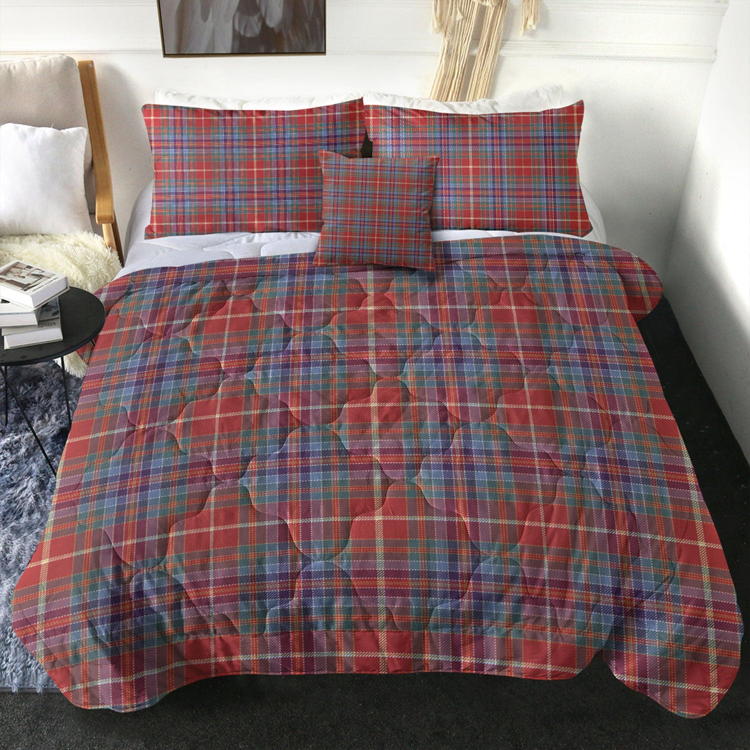 Whitworth Artifact Weathered Tartan Comforter