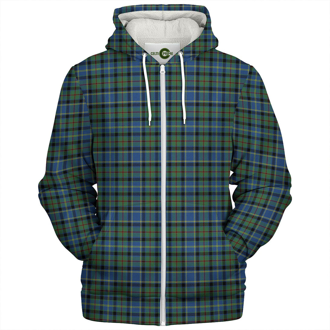 Whitworth Modern Tartan Sherpa Hoodie