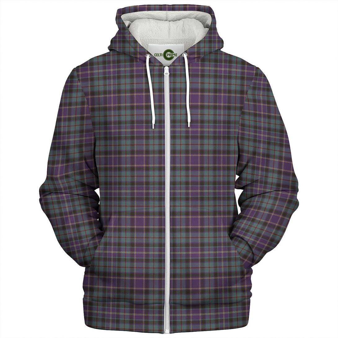 Whitworth Weathered Tartan Sherpa Hoodie