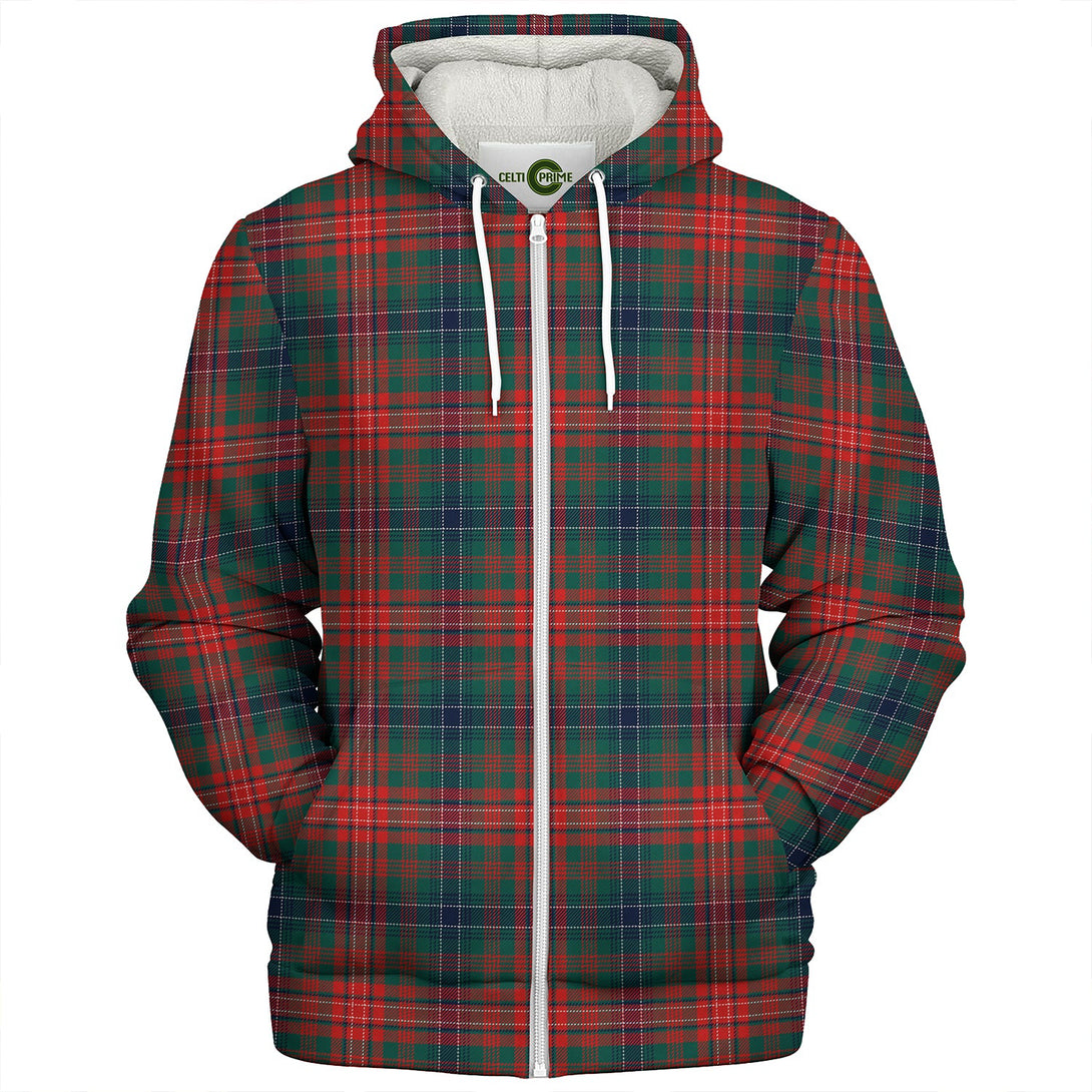 Wilson Modern Clan Badge Tartan Sherpa Hoodie