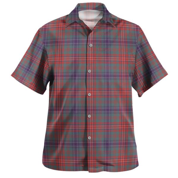 Wilson Weathered Clan Badge Tartan Hawaiian Shirt