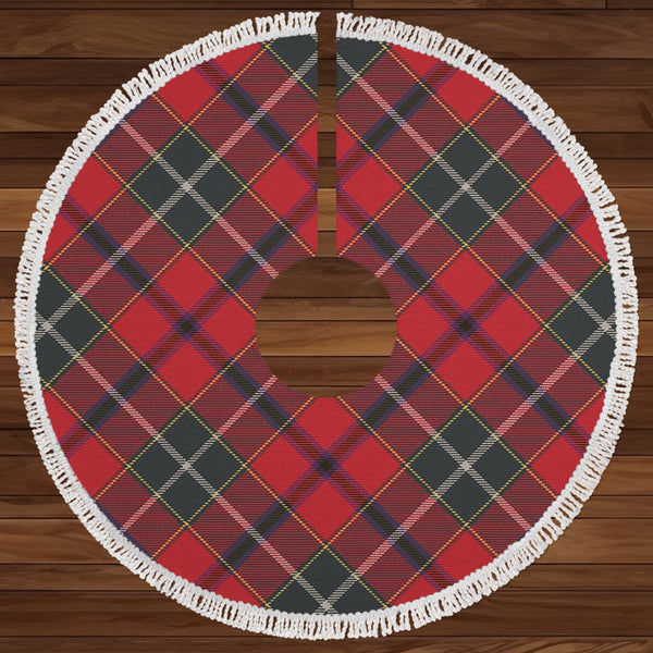 Wishart Dress Weathered Clan Badge Tartan Christmas Tree Skirt