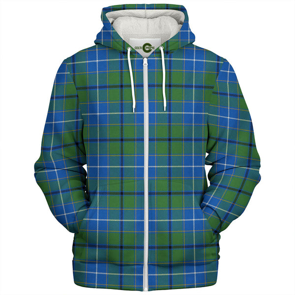 Wishart Hunting Ancient Tartan Sherpa Hoodie