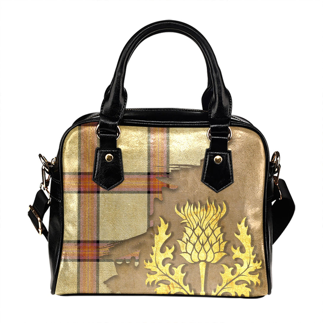 Young Christina Ancient Tartan Shoulder Handbag Thistle Oldest Style