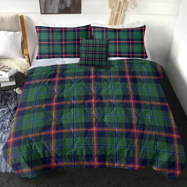 Young Modern Clan Badge Tartan Comforter