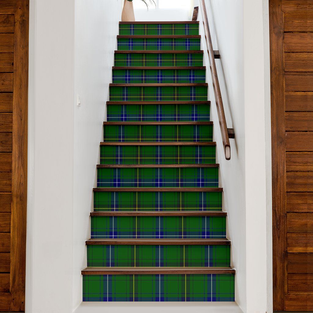 Henderson Modern Tartan Stair Stickers (Set of 13)