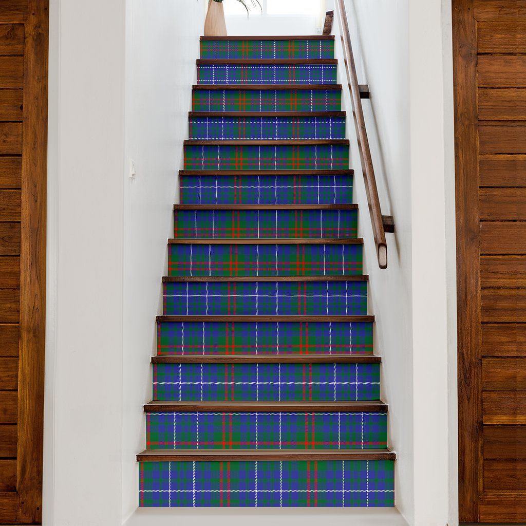 Edmonstone Tartan Stair Stickers (Set of 13)