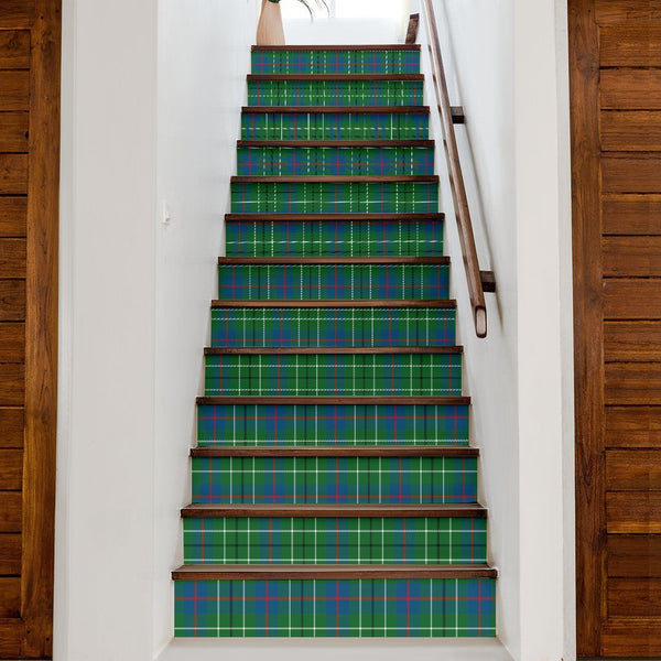 Duncan Ancient Tartan Stair Stickers (Set of 13)