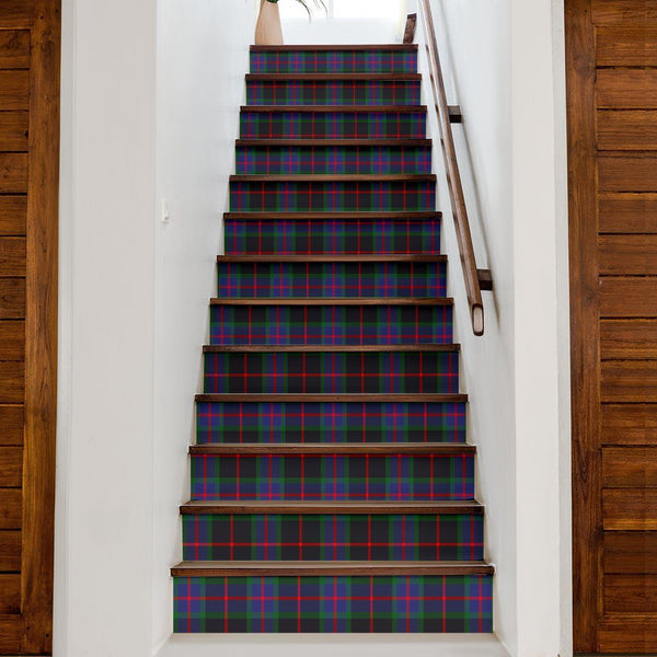 Nairn Tartan Stair Stickers (Set of 13)