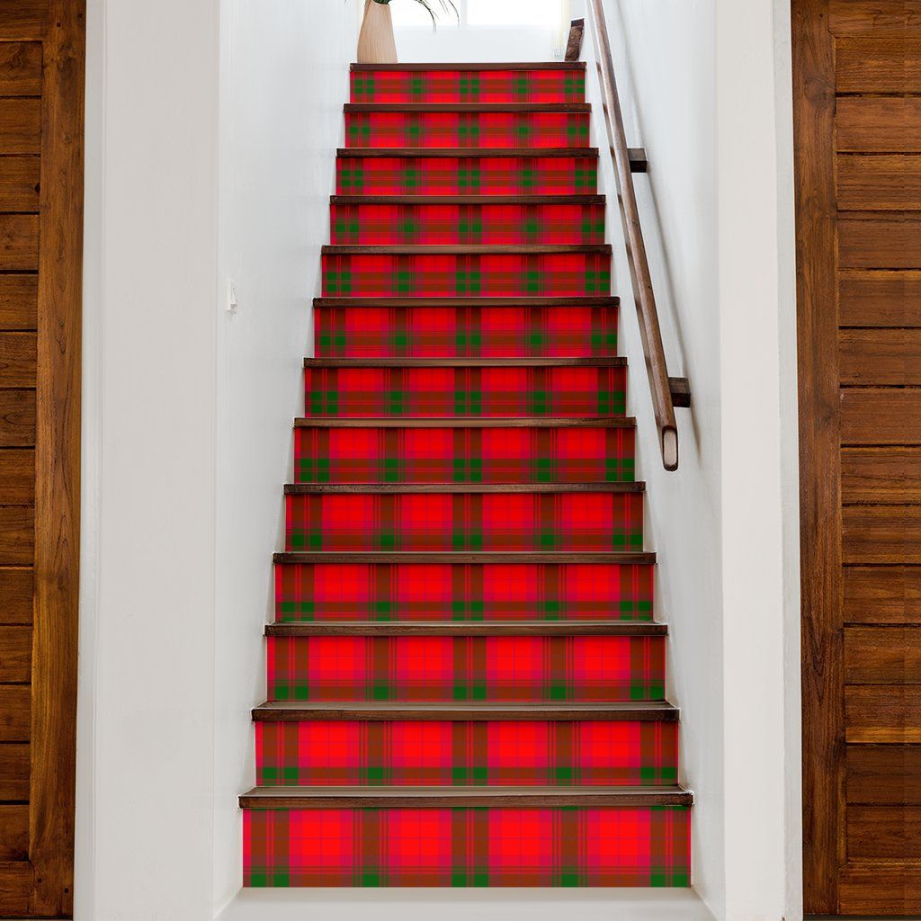 MacNab Modern Tartan Stair Stickers (Set of 13)