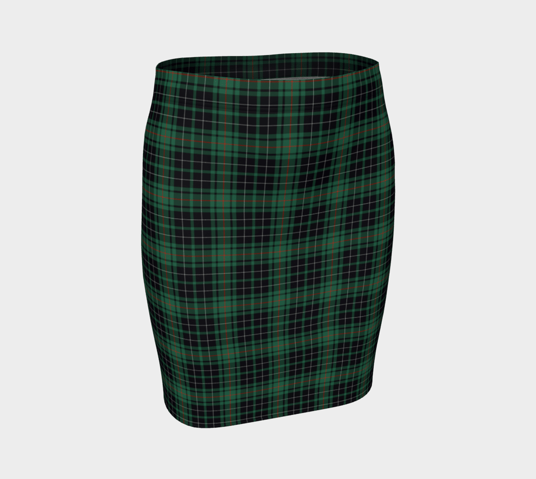 MacAulay Hunting Ancient Tartan Classic Fitted Skirt