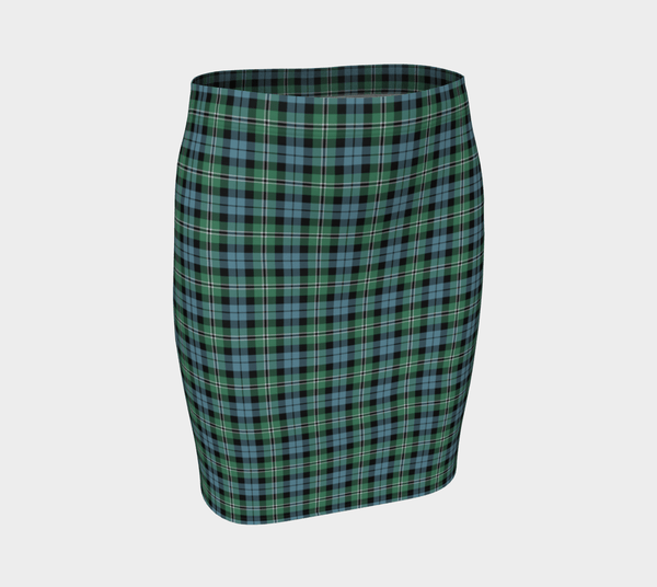 Melville Tartan Classic Fitted Skirt