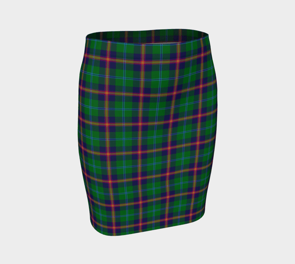 Young Modern Tartan Classic Fitted Skirt