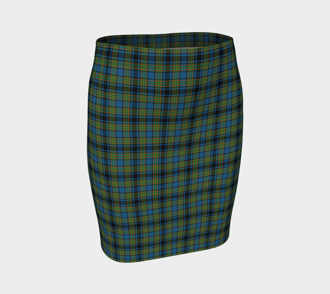 Gillies Ancient Tartan Classic Fitted Skirt