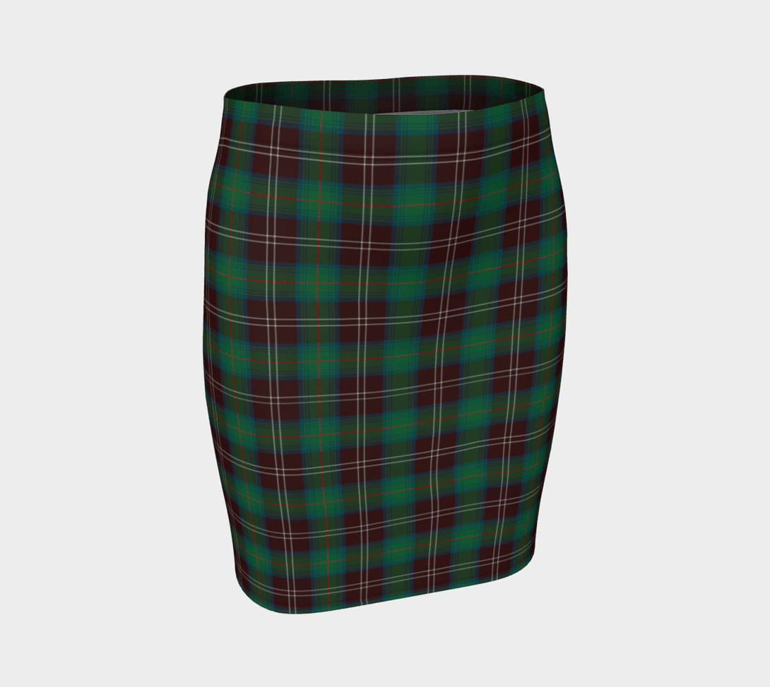 Chisholm Hunting Ancient Tartan Classic Fitted Skirt