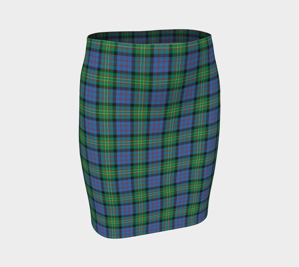 Bowie Ancient Tartan Classic Fitted Skirt