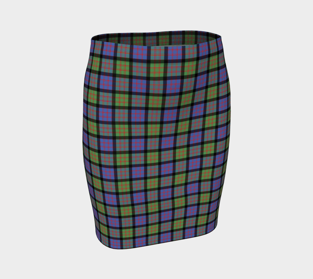 MacDonald Ancient Tartan Classic Fitted Skirt