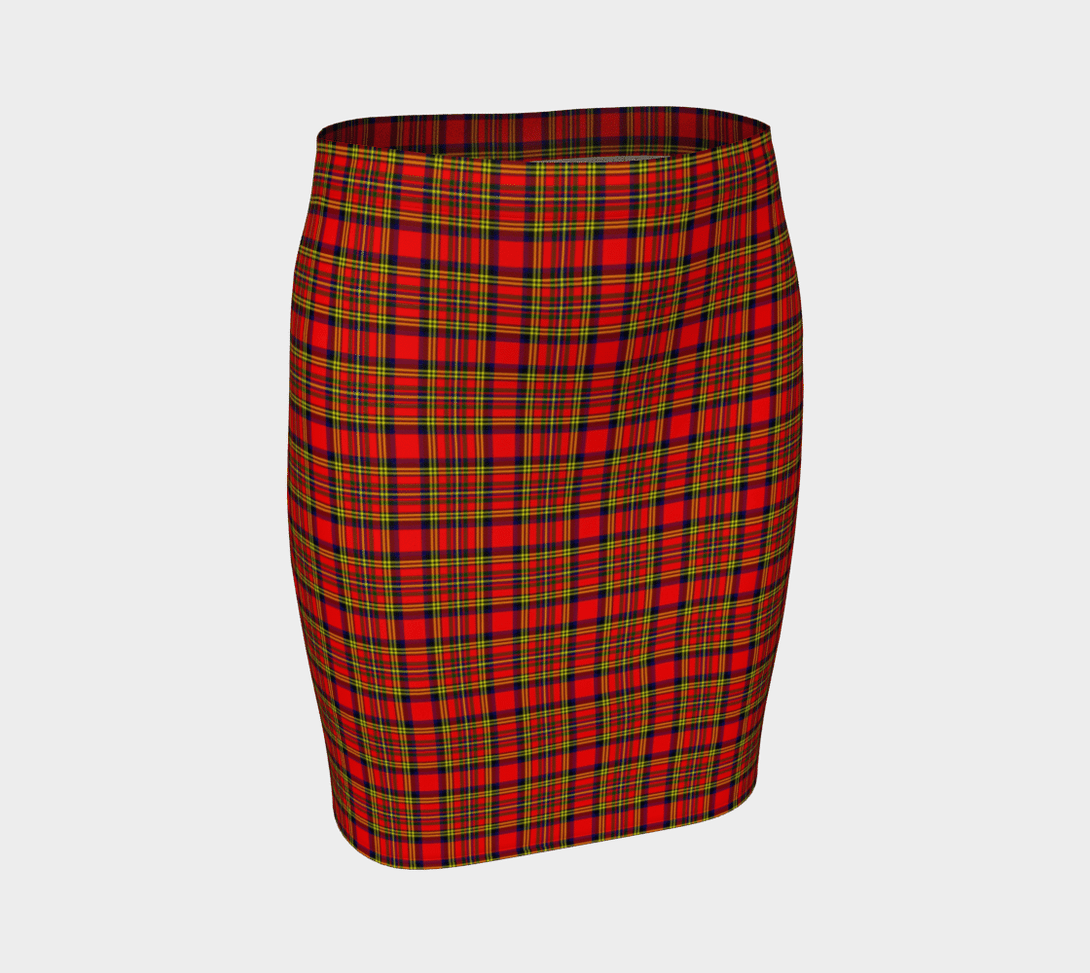 Hepburn Tartan Classic Fitted Skirt