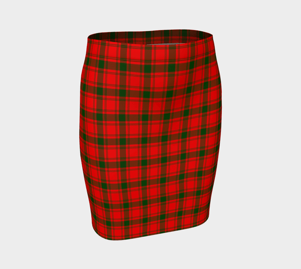 MacQuarrie Modern Tartan Classic Fitted Skirt