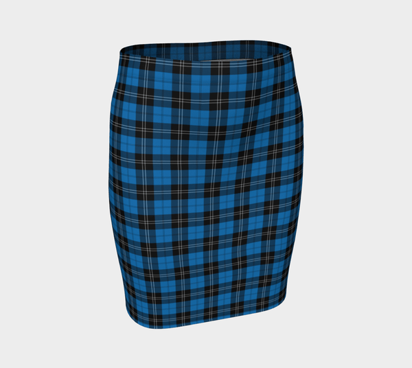 Ramsay Blue Ancient Tartan Classic Fitted Skirt