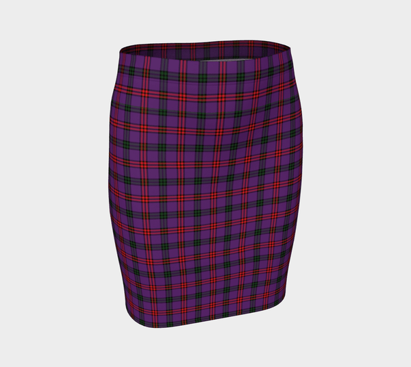 Montgomery Modern Tartan Classic Fitted Skirt