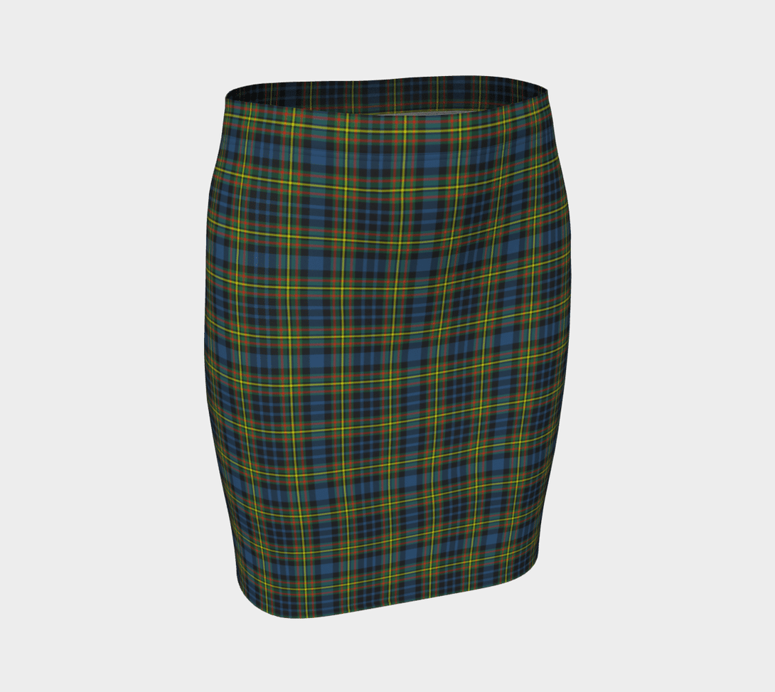 MacLellan Ancient Tartan Classic Fitted Skirt