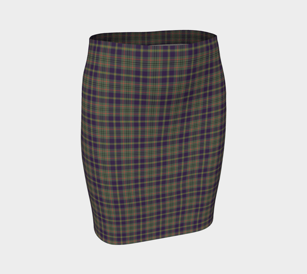 Taylor Weathered Tartan Classic Fitted Skirt