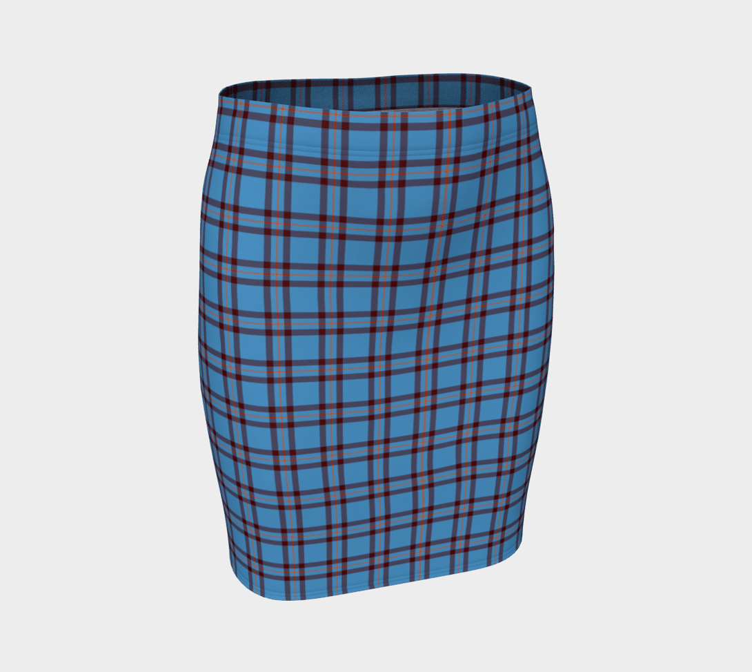 Elliot Ancient Tartan Classic Fitted Skirt