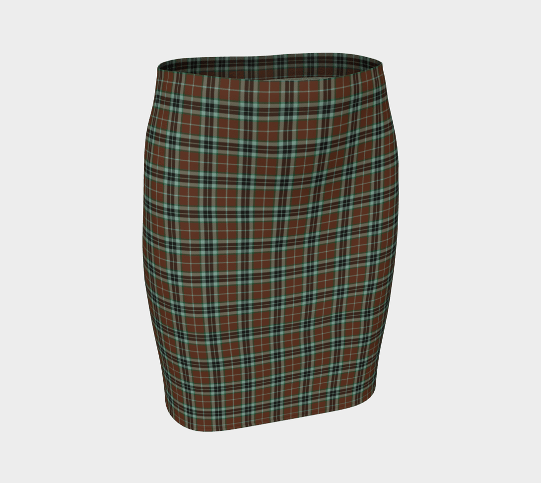 Thomson Hunting Modern Tartan Classic Fitted Skirt