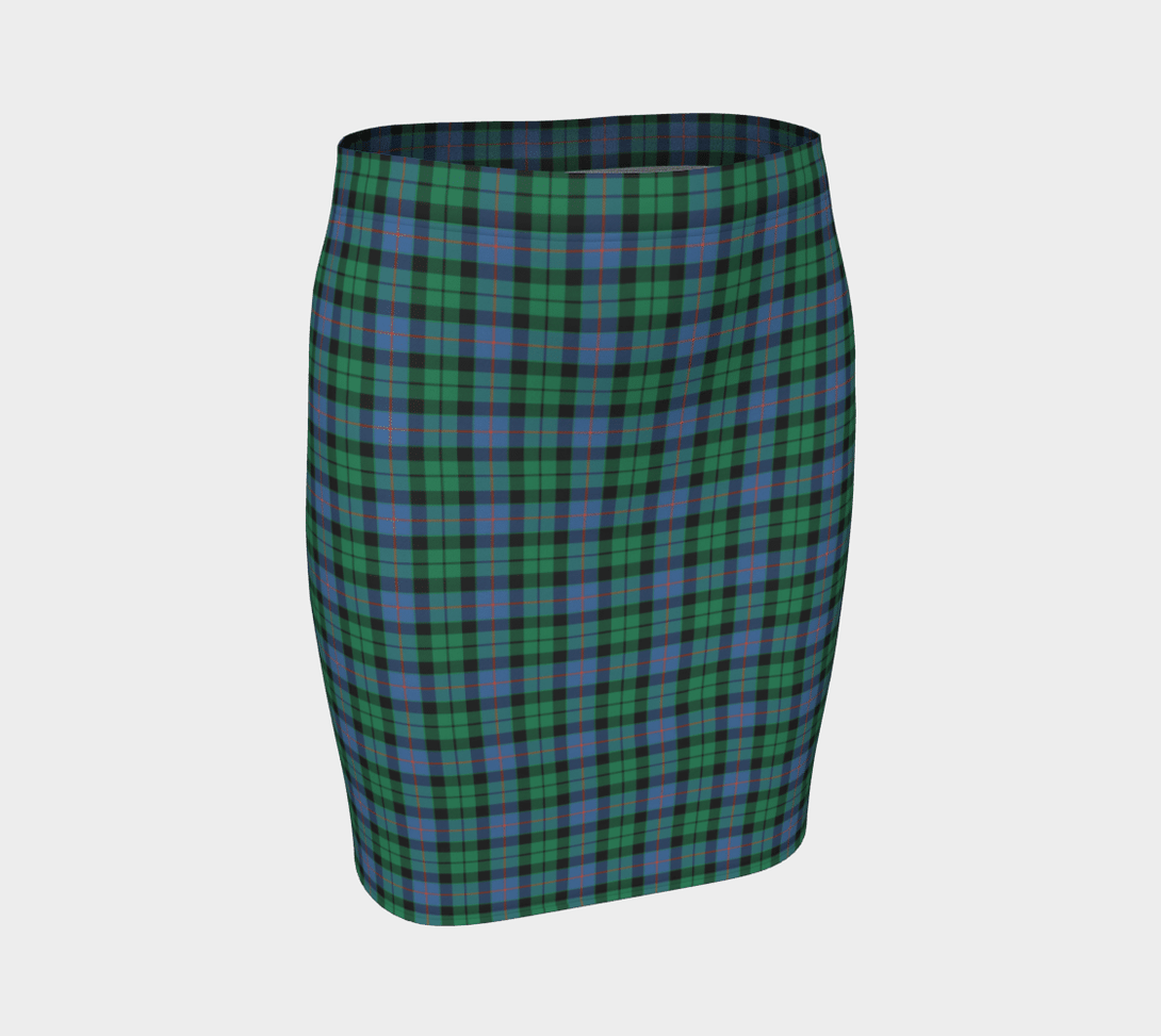 Morrison Ancient Tartan Classic Fitted Skirt