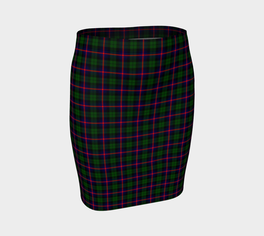 Urquhart Modern Tartan Classic Fitted Skirt