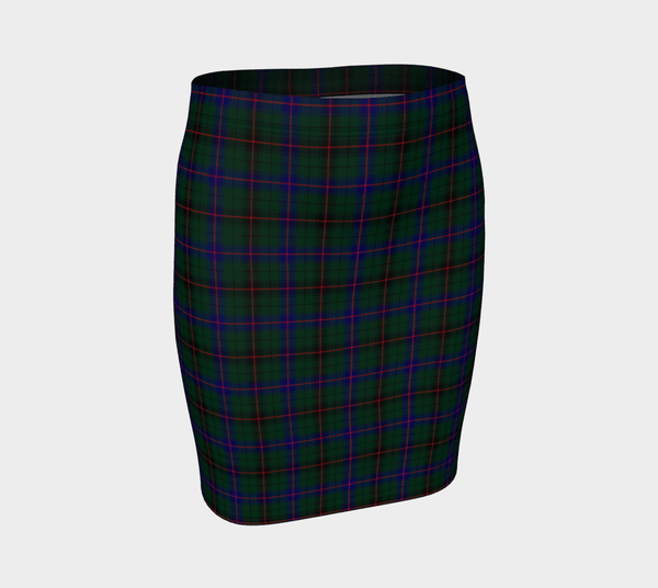 Davidson Modern Tartan Classic Fitted Skirt