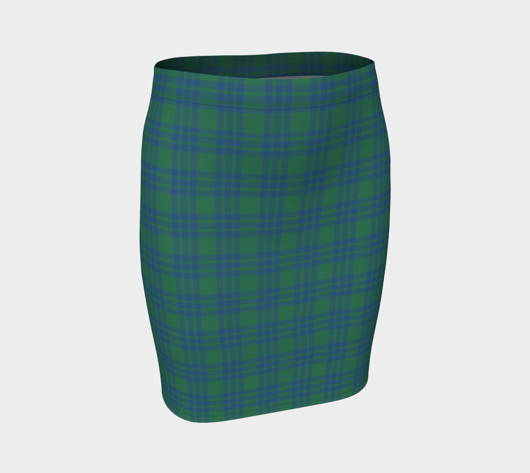 Montgomery Ancient Tartan Classic Fitted Skirt