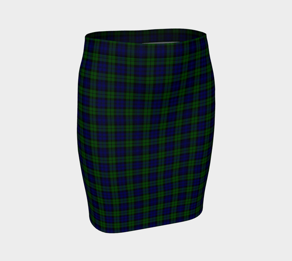 Campbell Modern Tartan Classic Fitted Skirt