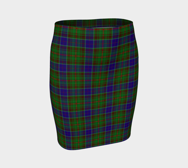 Adam Tartan Classic Fitted Skirt