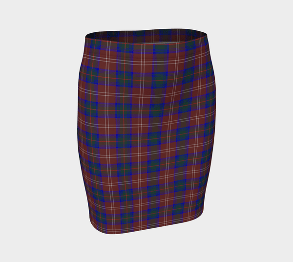 Chisholm Hunting Modern Tartan Classic Fitted Skirt