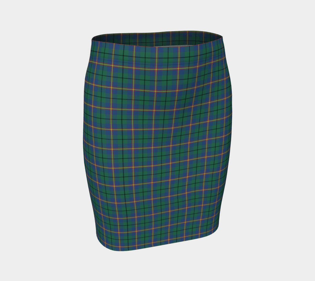 Carmichael Ancient Tartan Classic Fitted Skirt