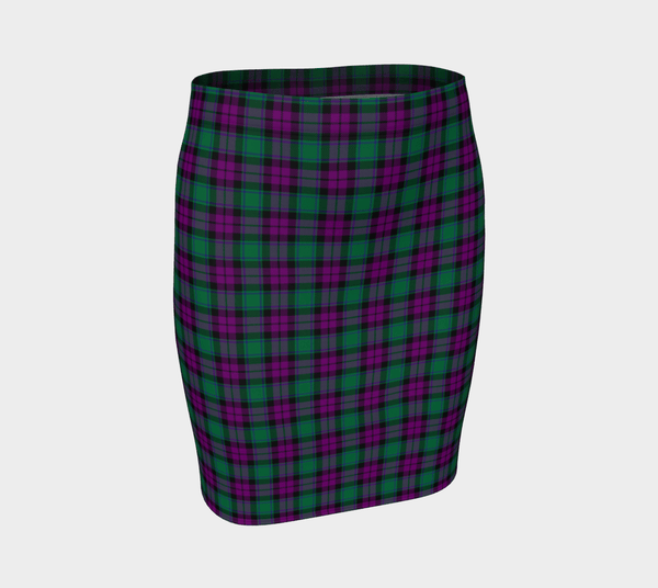 MacArthur - Milton Tartan Classic Fitted Skirt