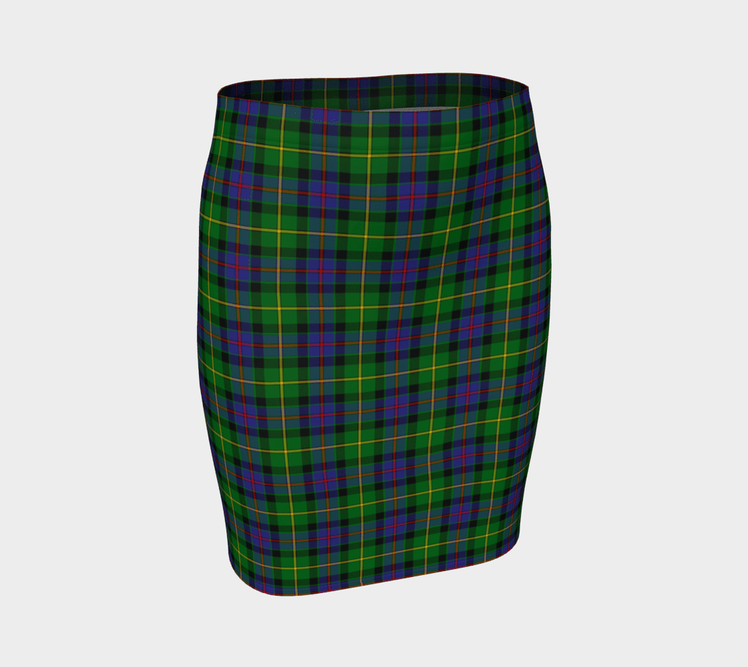 Tait Modern Tartan Classic Fitted Skirt