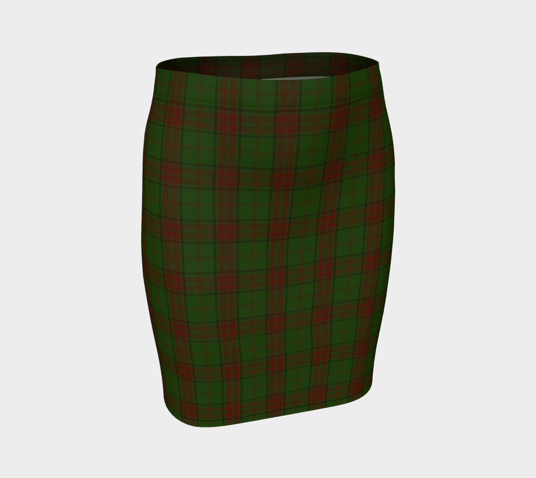 Maxwell Hunting Tartan Classic Fitted Skirt