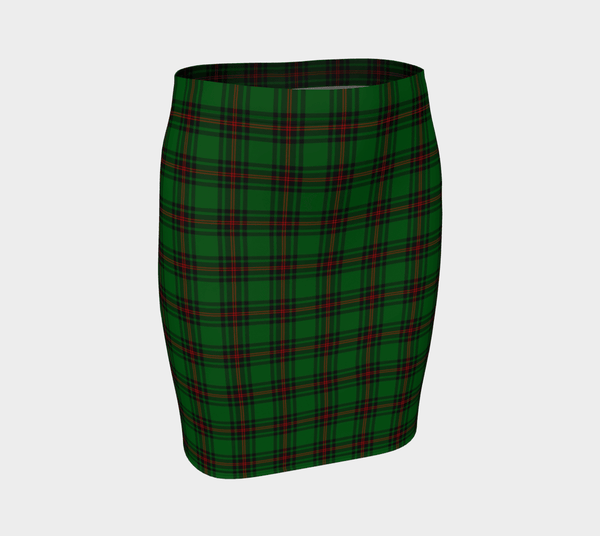 Fife District Tartan Classic Fitted Skirt