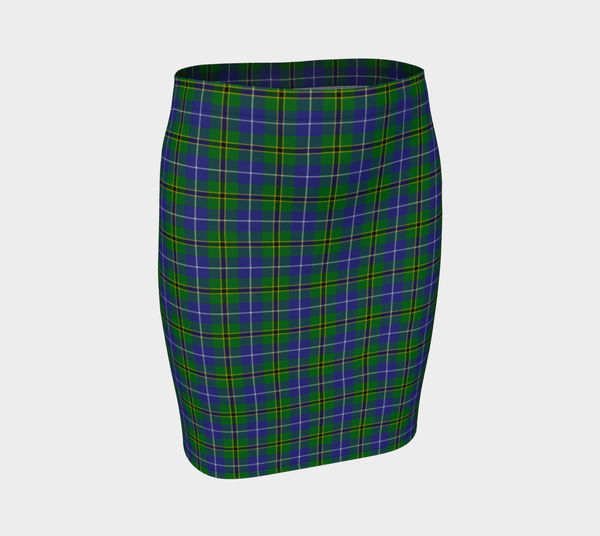 Turnbull Hunting Tartan Classic Fitted Skirt