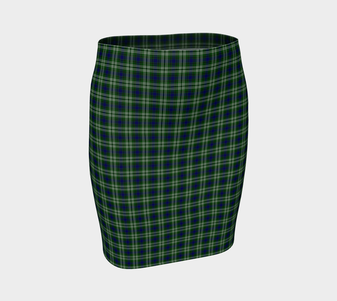 Tweedside District Tartan Classic Fitted Skirt