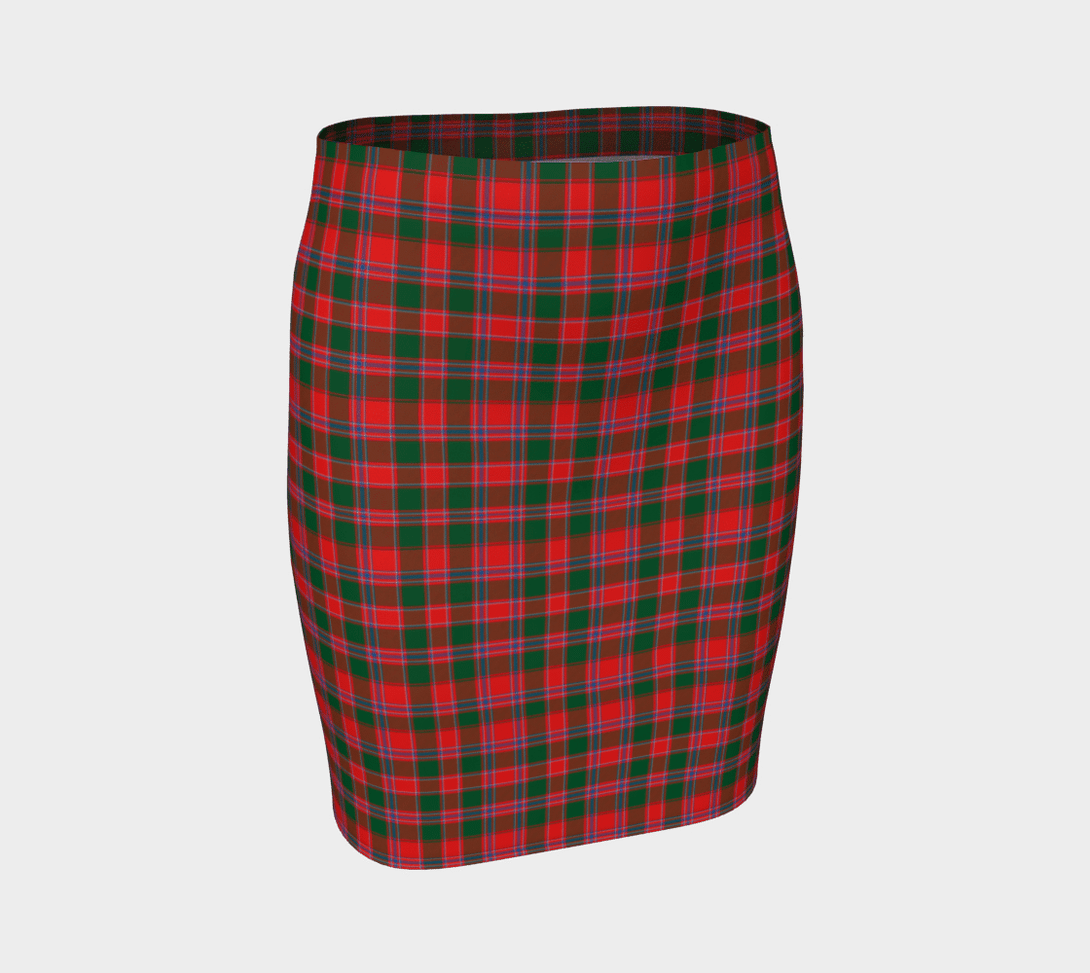 Dalziel Modern Tartan Classic Fitted Skirt