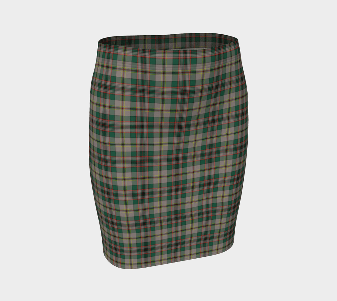 Craig Ancient Tartan Classic Fitted Skirt