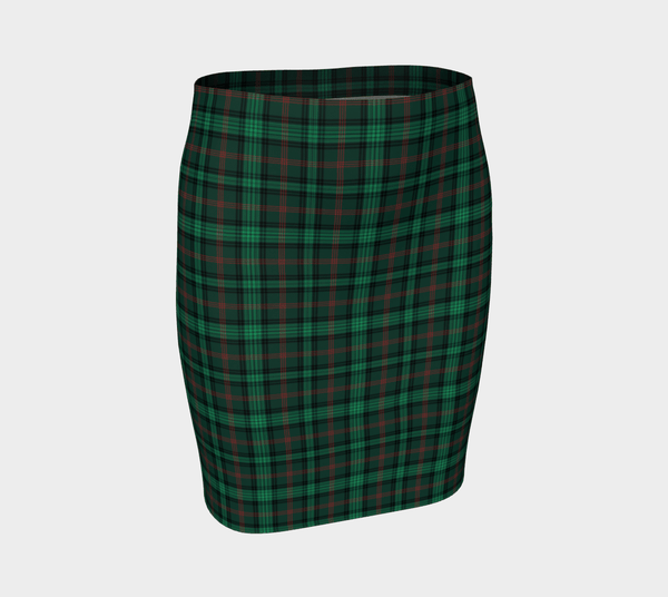 Ross Hunting Modern Tartan Classic Fitted Skirt